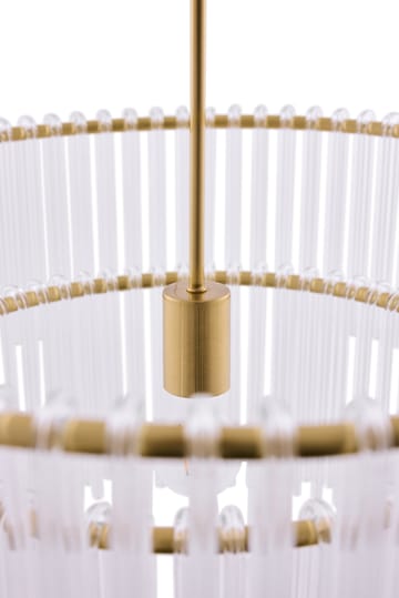 挂钩 60 吊灯 - 透明-拉丝黄铜 - Globen Lighting