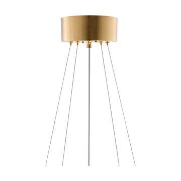 挂钩 60 吊灯 - 透明-拉丝黄铜 - Globen Lighting