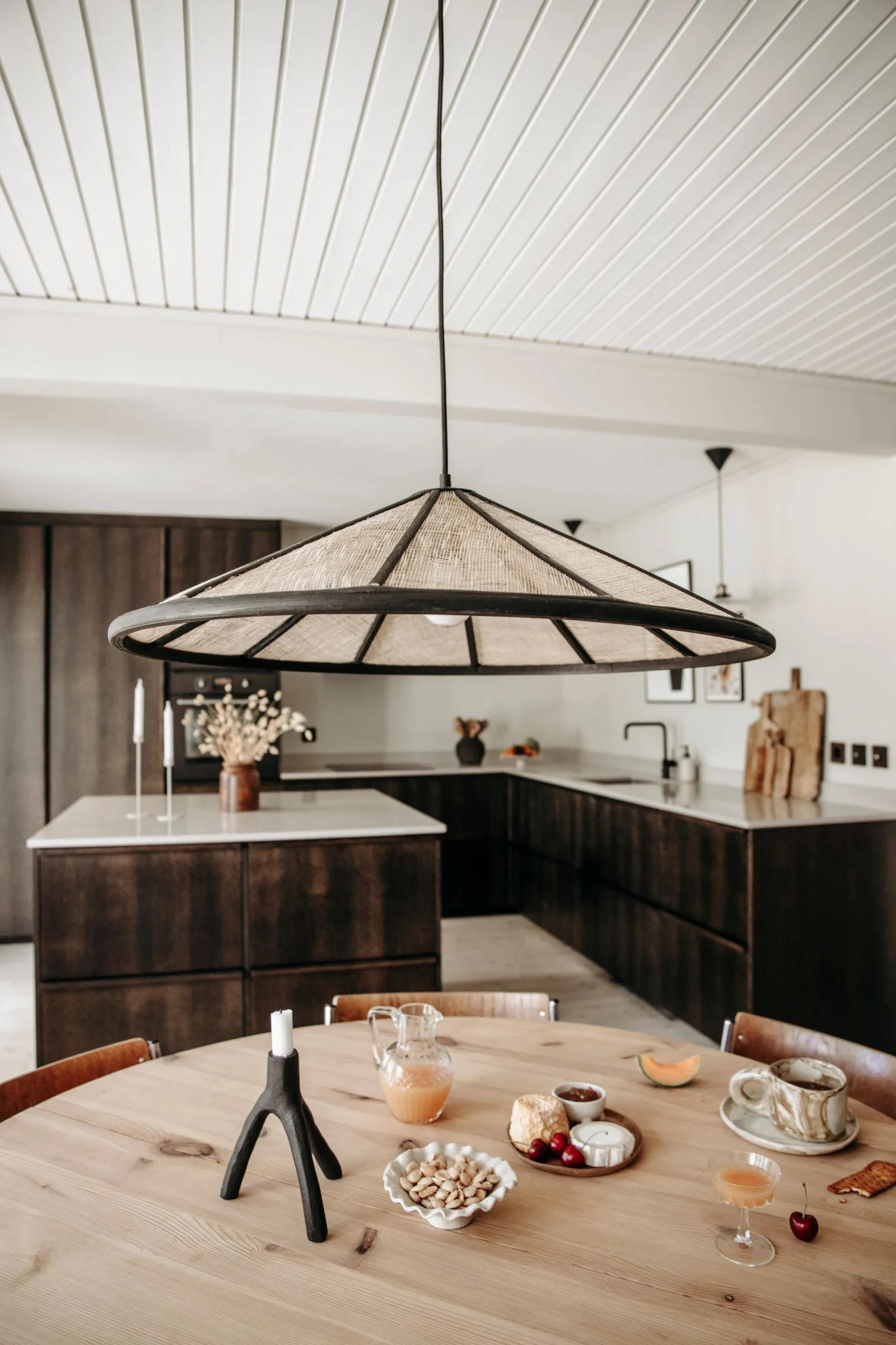 Akira 吊灯 Ø70 cm, Black-nature Globen Lighting