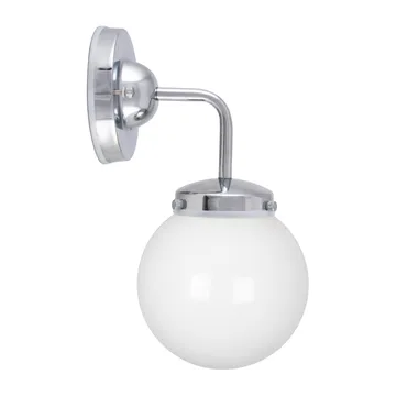 Alley 1壁灯 IP44 - 铬色-白色 - Globen Lighting