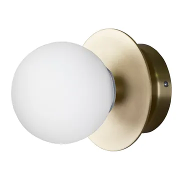 Art Deco IP44 壁灯/吸顶灯 - 拉丝黄铜色 - Globen Lighting