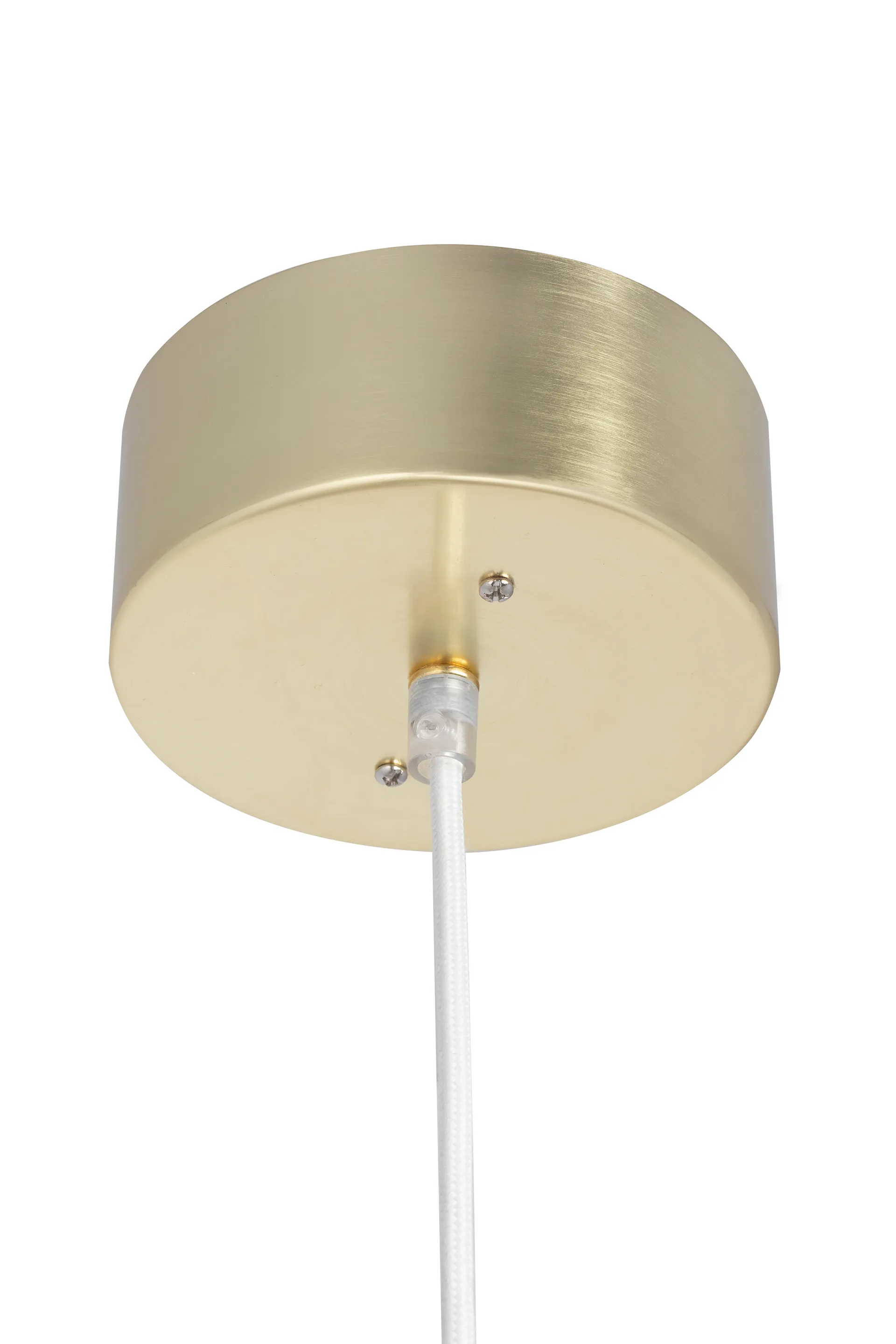 Astrid 吊灯 mini Ø20 cm, Brushed brass-白色 Globen Lighting