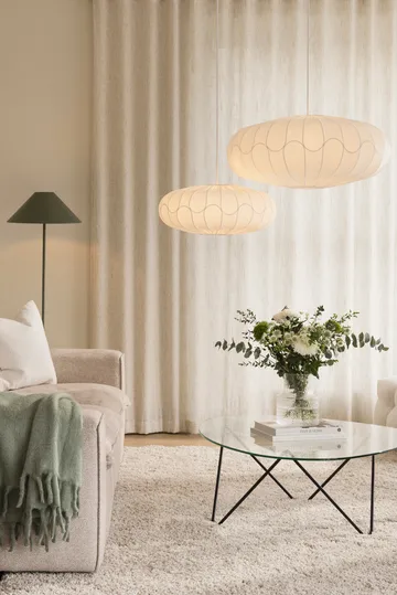 Bladverk灯罩 Ø50cm - 白色 - Globen Lighting