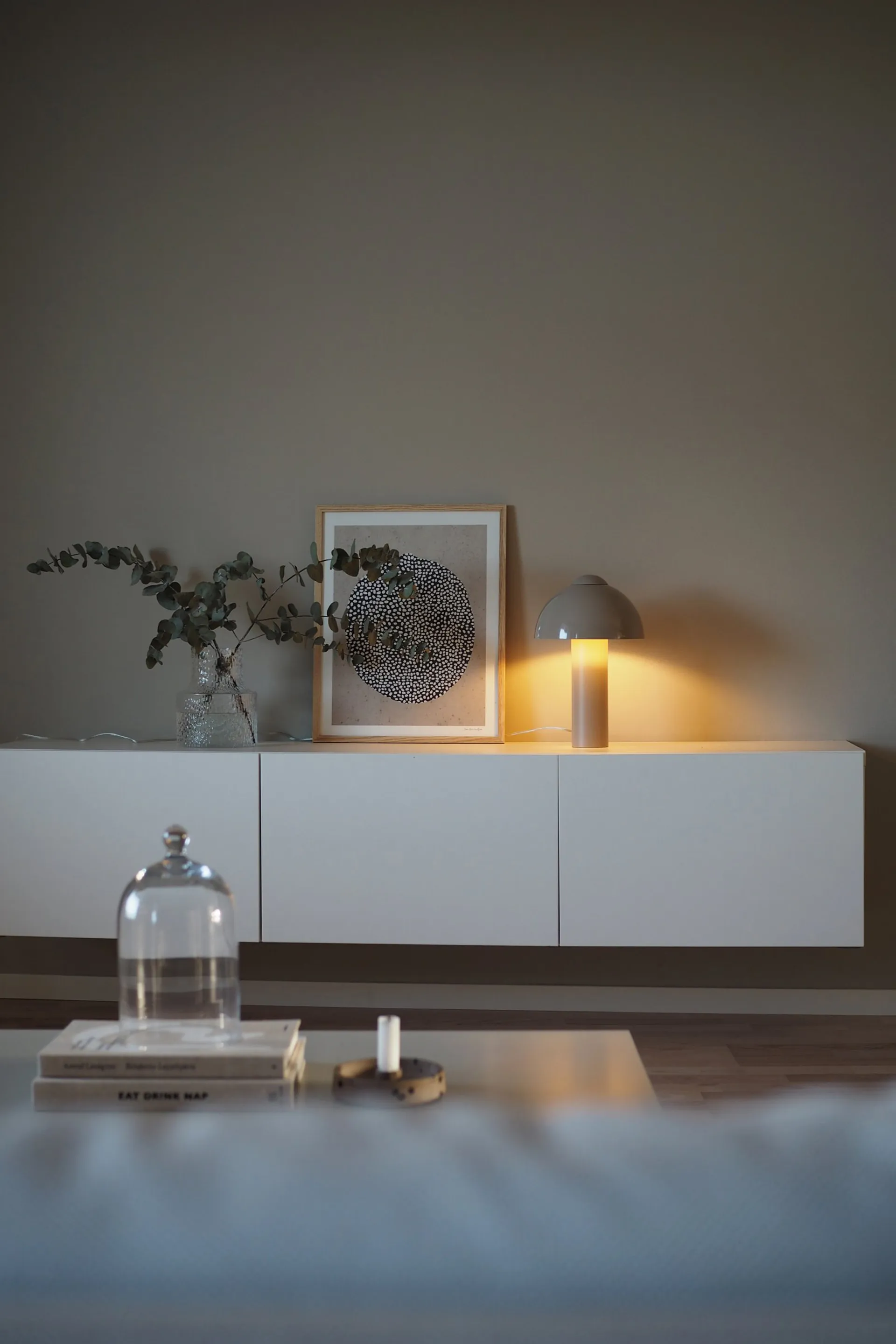 伴光 Buddy23 蘑菇台灯多色可选 36cm插线版 , 沙色 Globen Lighting