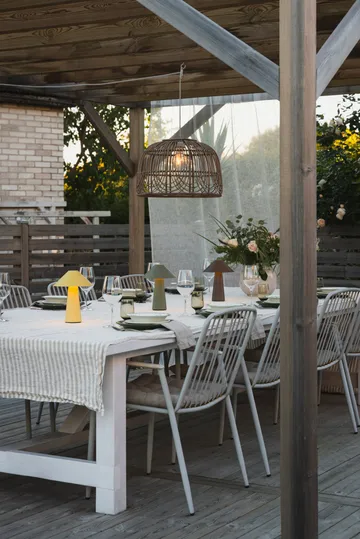 Cannes 便携 台灯 - 燕麦色 黄色 - Globen Lighting