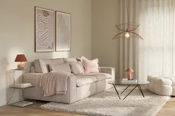 Castello 24 台灯 - Dim 粉色 大理石色 - Globen Lighting