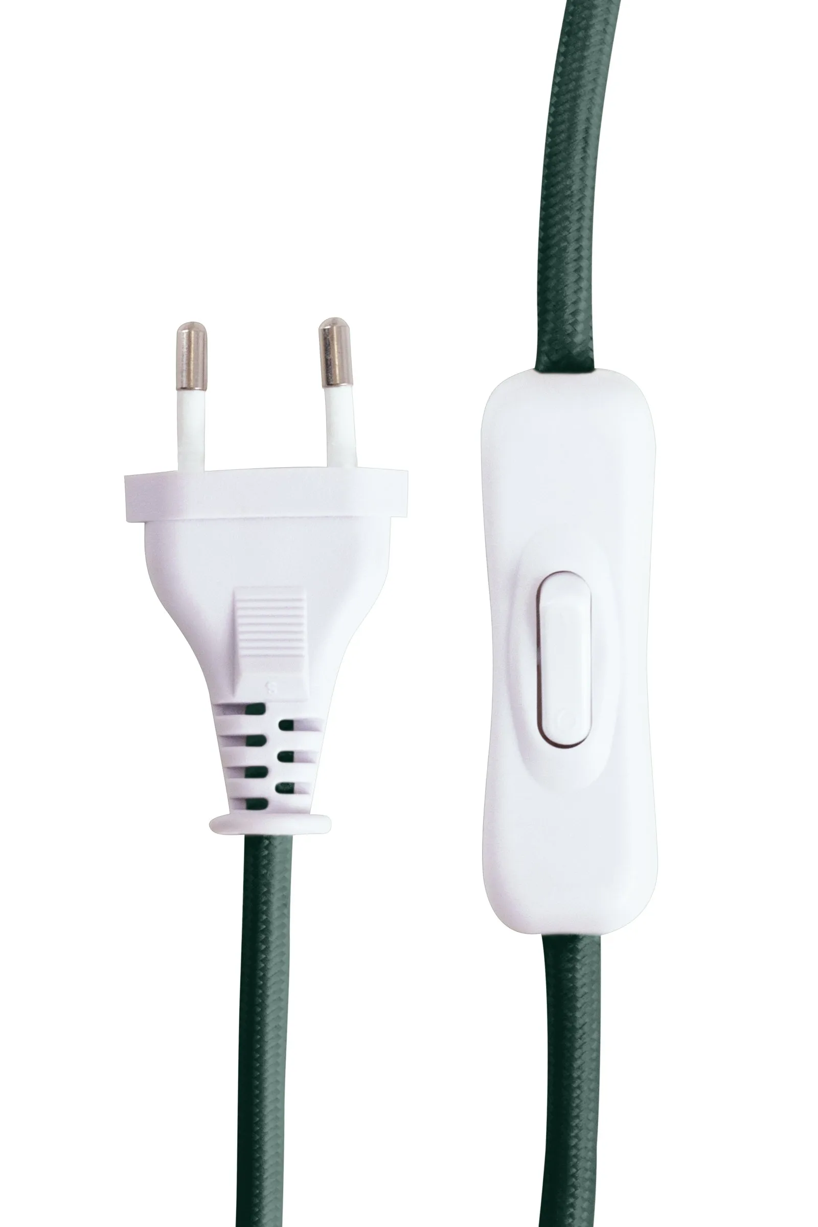 Castello 24 台灯, 深绿 大理石色, 白色 shade Globen Lighting