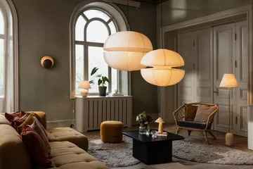 Castello 35台灯 - 米色洞石色 - Globen Lighting