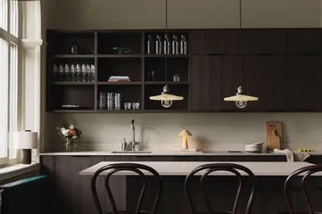 Cobbler 吊灯 Ø25 cm - 奶油色 - Globen Lighting