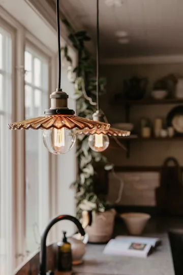 Cobbler 吊灯 Ø25cm - 棕色 - Globen Lighting