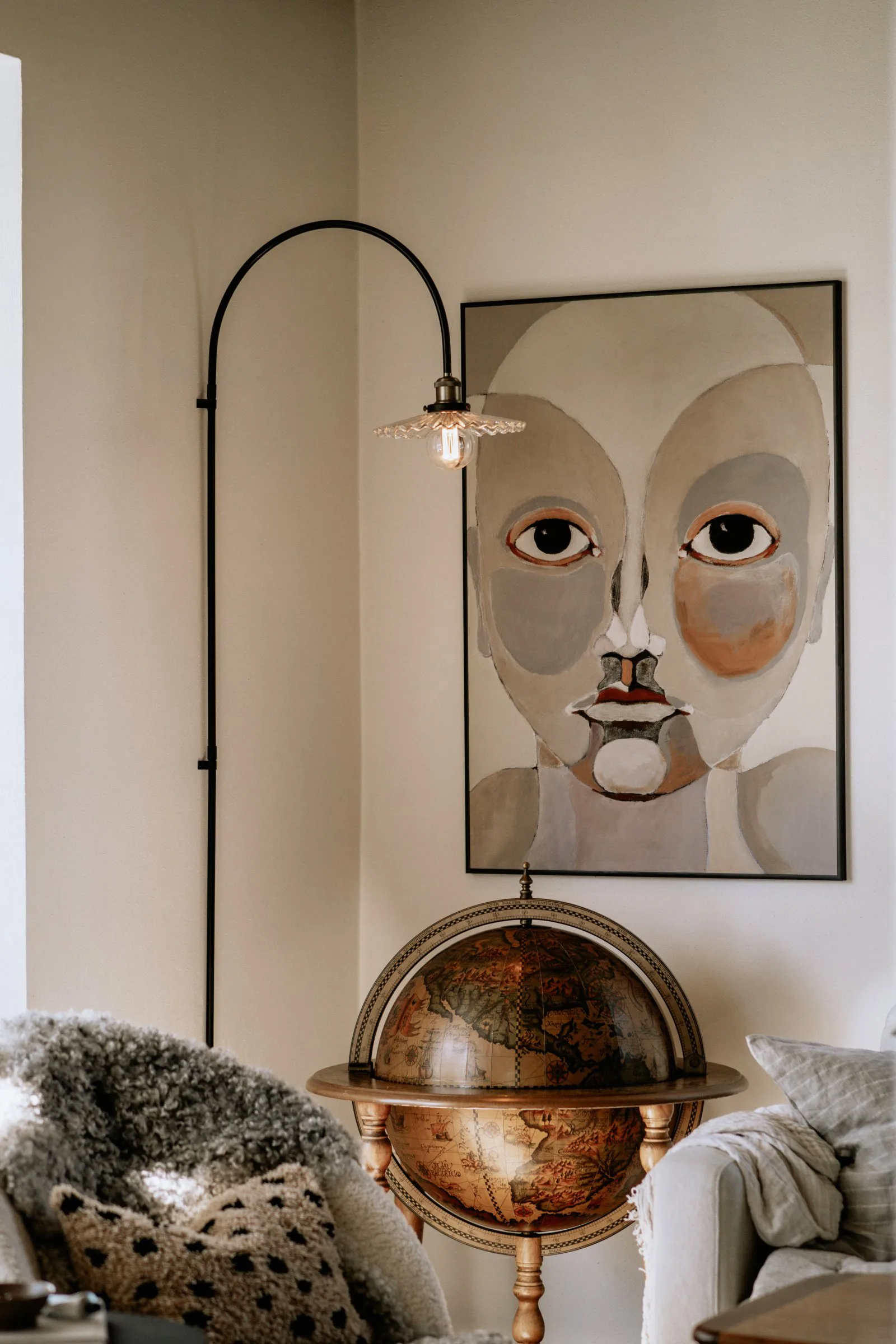 Cobbler壁灯150cm, 透明色 Globen Lighting