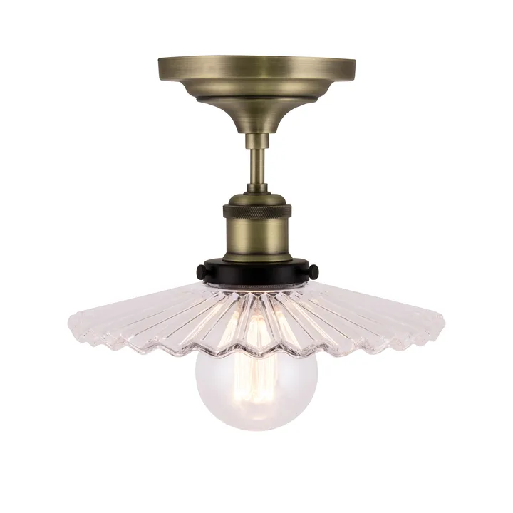 Cobbler吸顶灯25cm - 透明色 - Globen Lighting