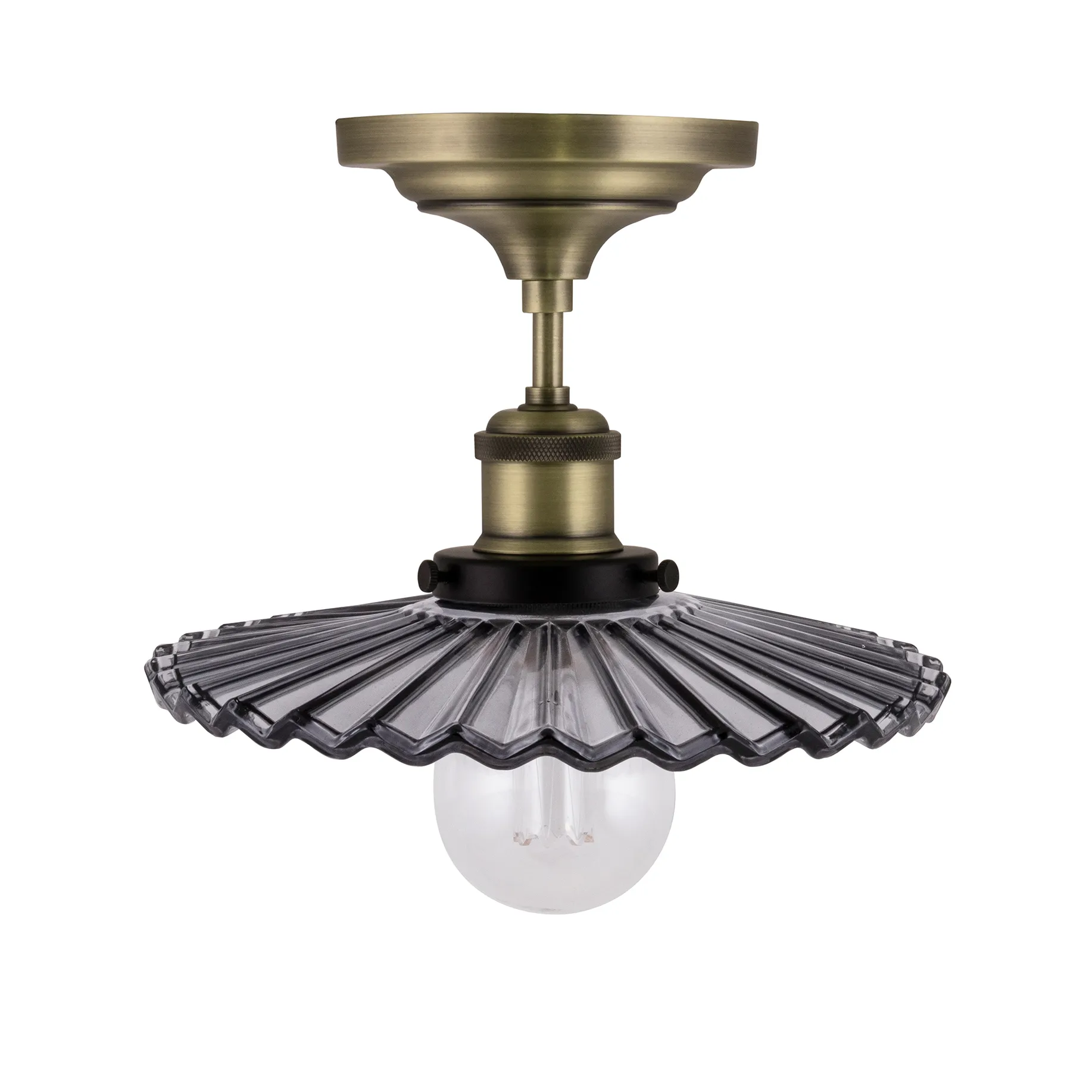 Cobbler吸顶灯25cm, 烟灰色 Globen Lighting
