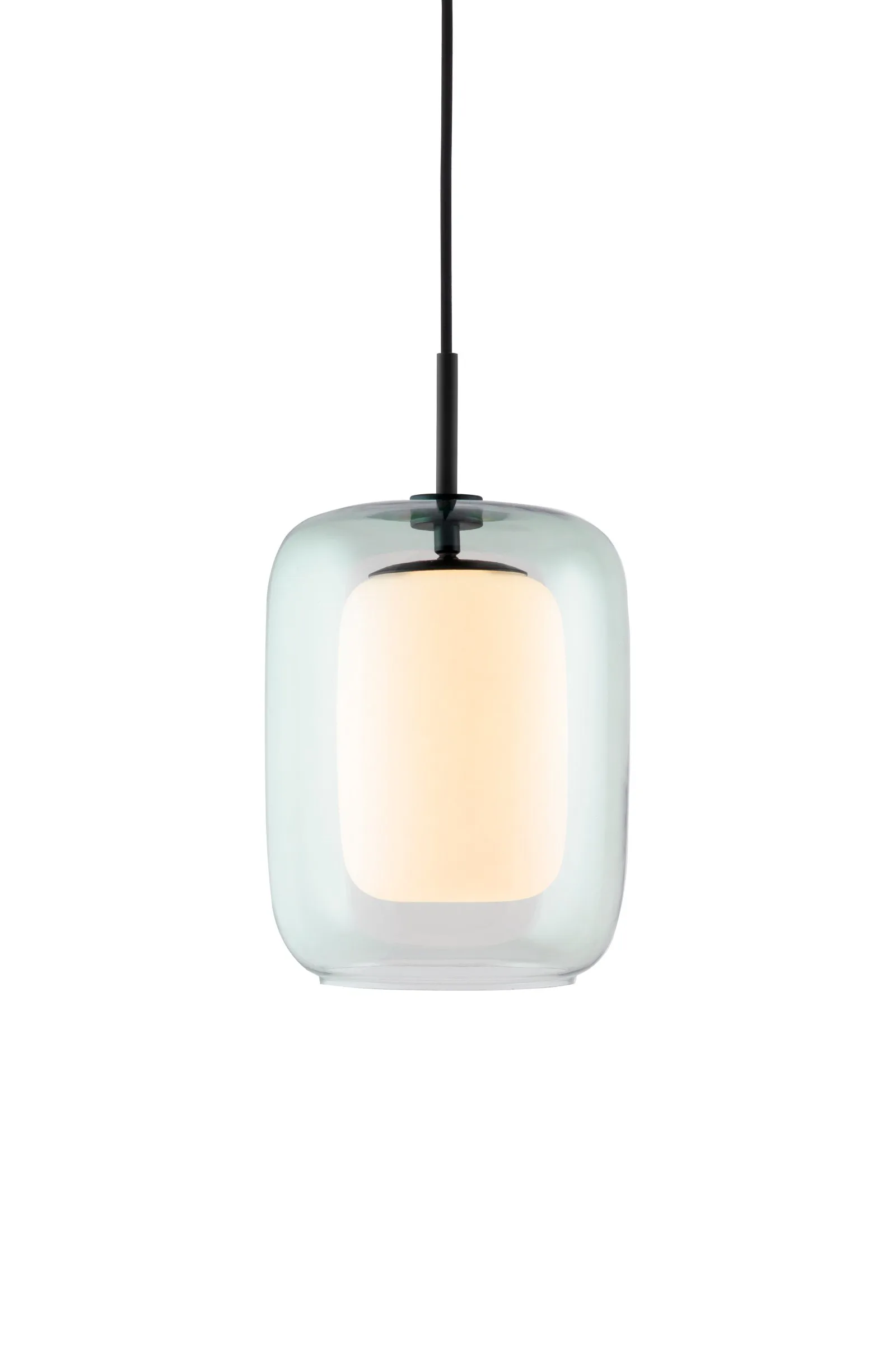 Cuboza 吊灯 Ø20 cm, 绿色-白色 Globen Lighting