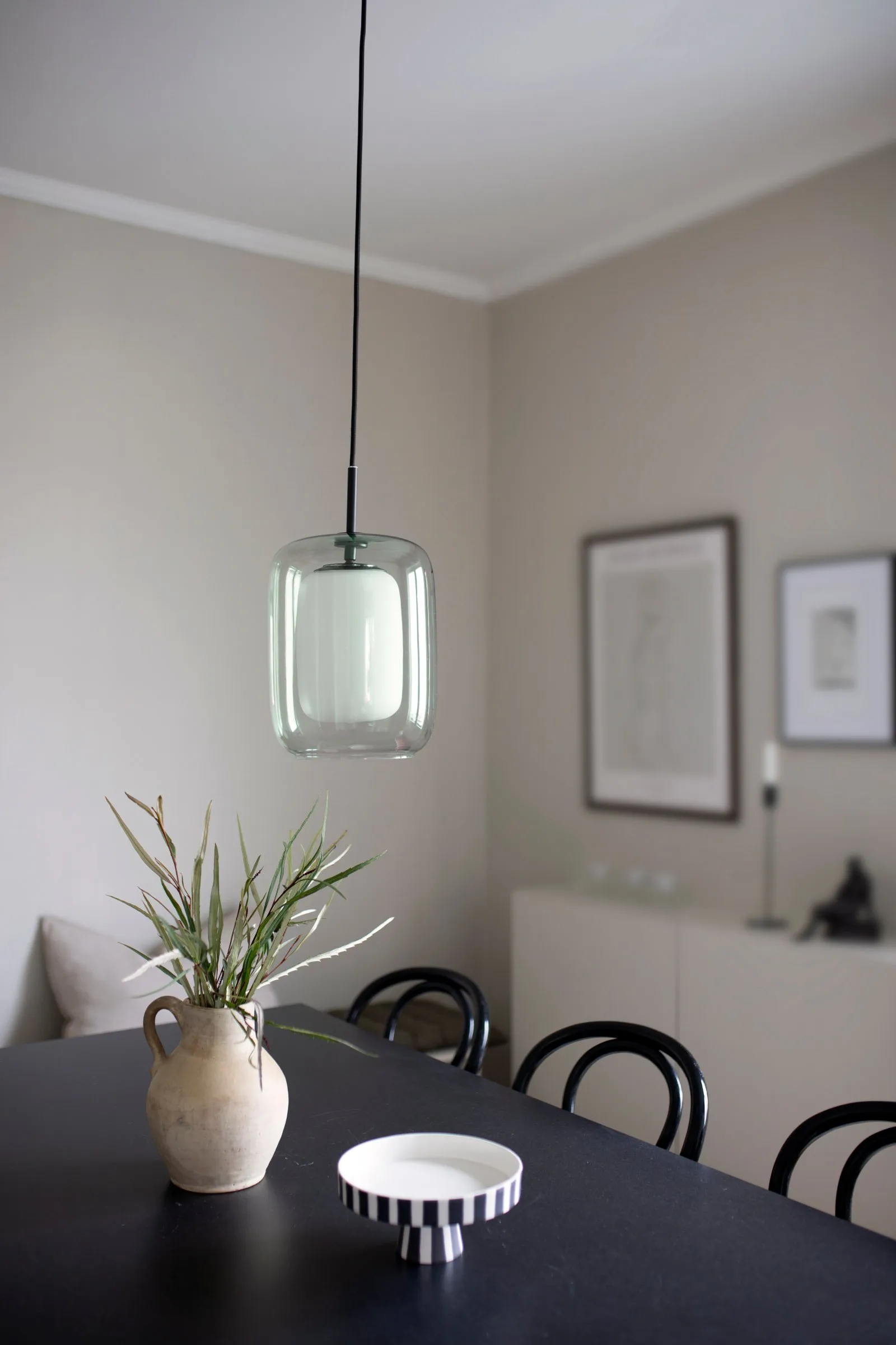 Cuboza 吊灯 Ø20 cm, 绿色-白色 Globen Lighting