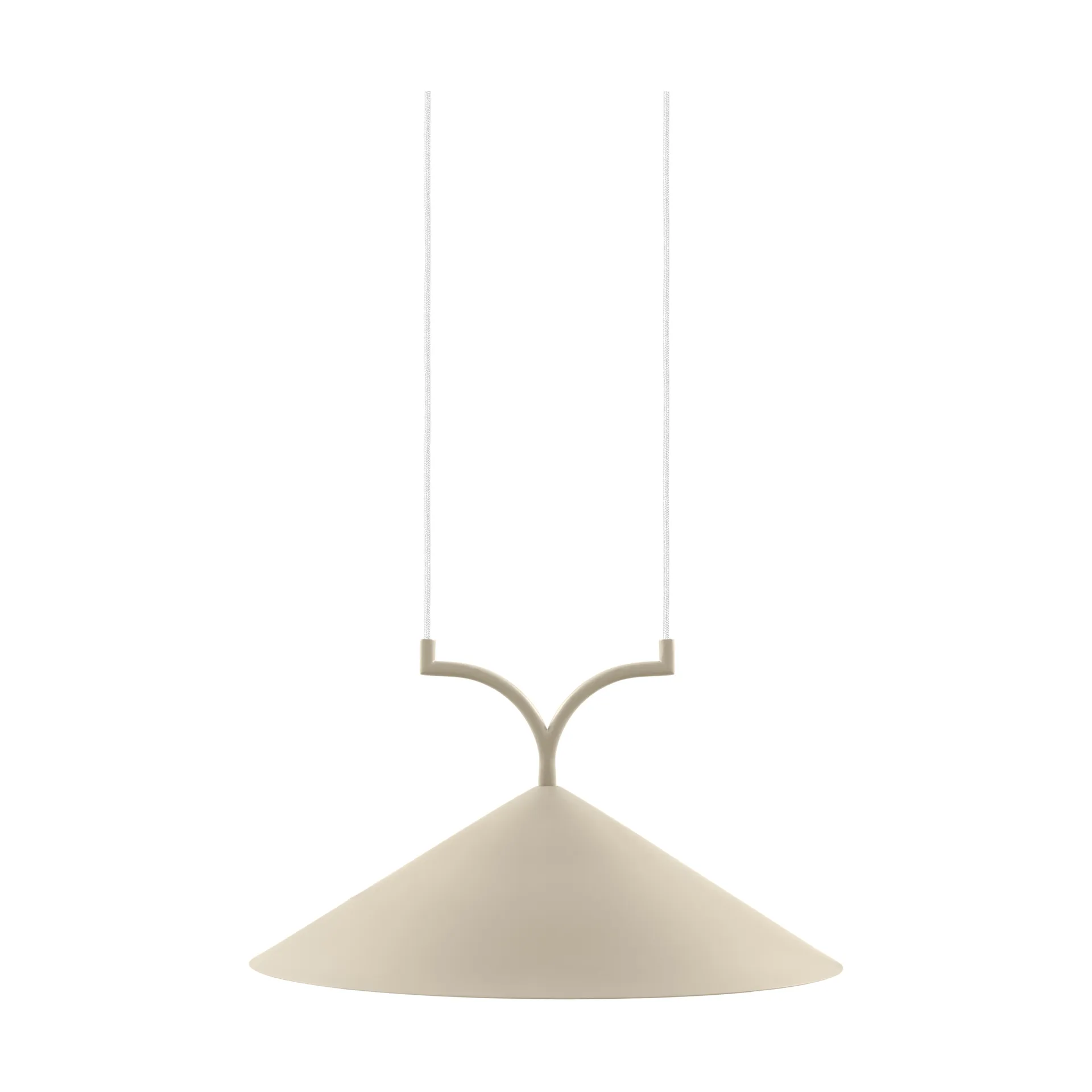Curve系列吊灯50, 米色 Globen Lighting