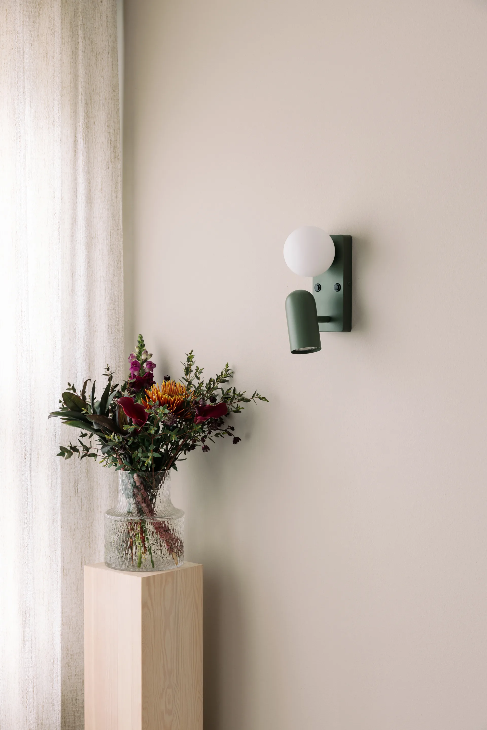 Doppio 壁灯, 绿色 Globen Lighting