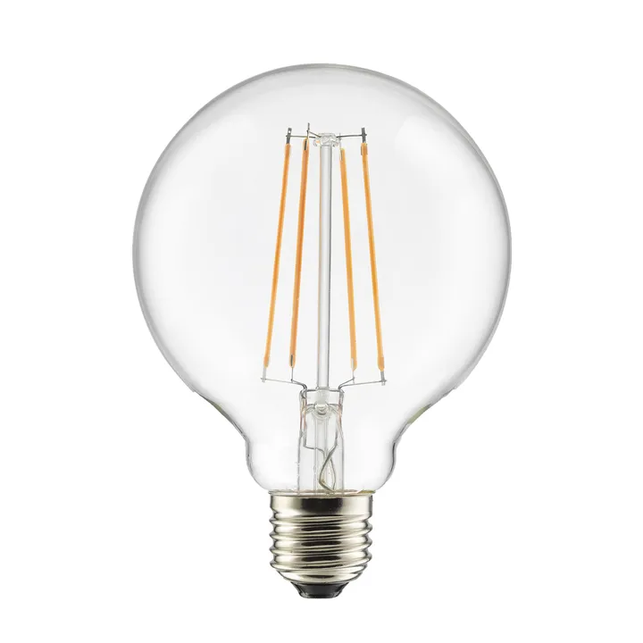 E27 LED球形灯泡 100级三段调光 - 透明款 - Globen Lighting