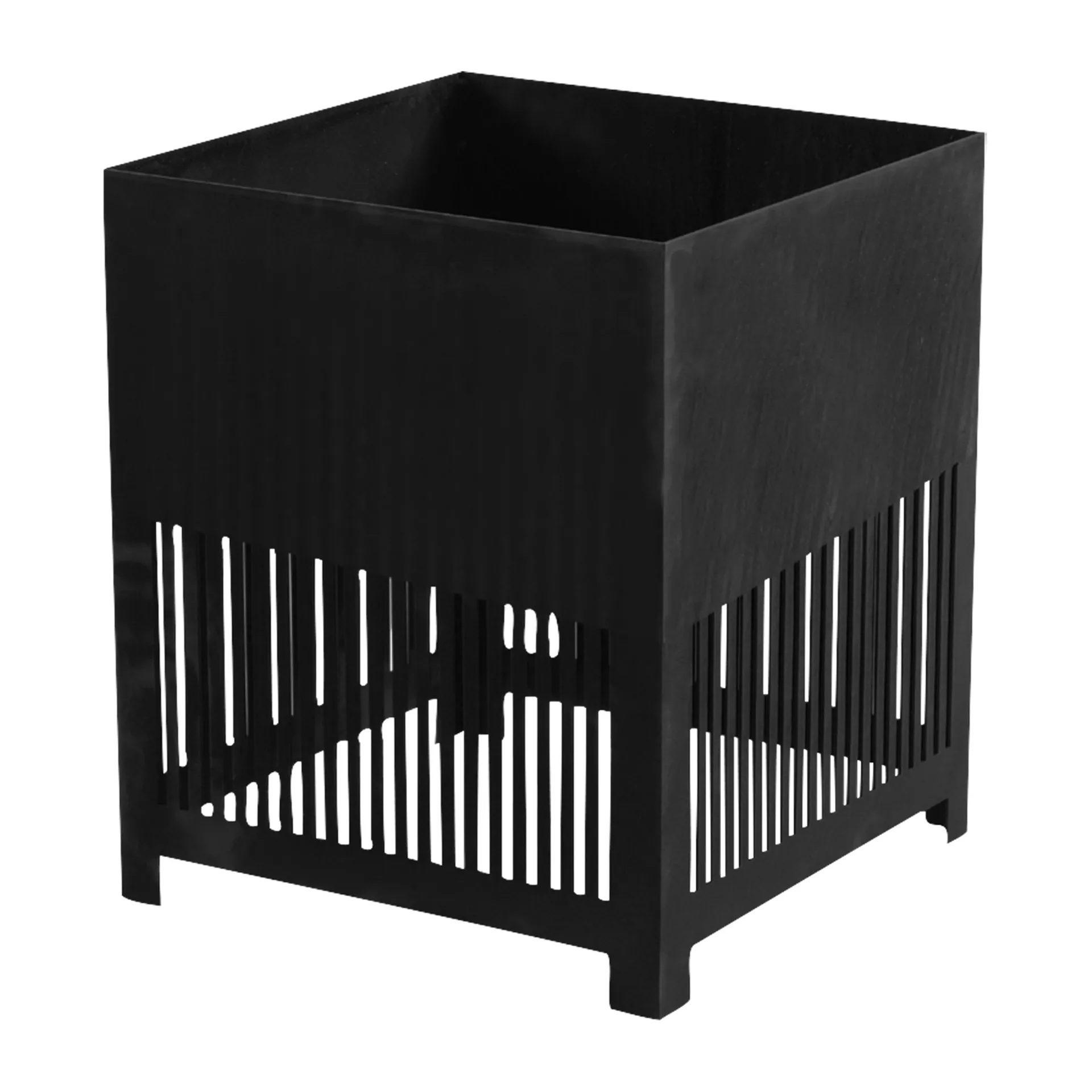 Falsterbo 落地灯/flower pot 40 cm, 黑色 Corten Globen Lighting