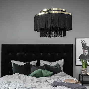 Frans吸顶灯 - 黑色 brass - Globen Lighting