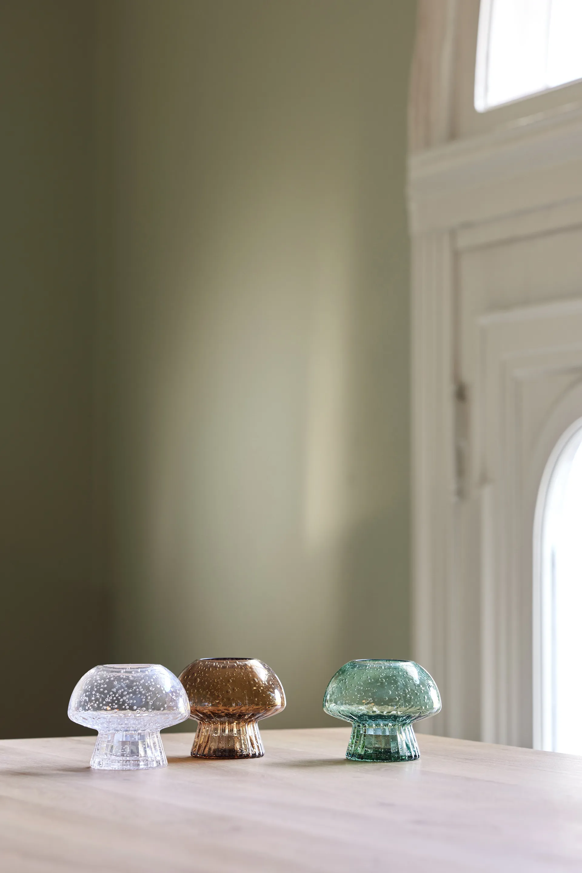 Fungo 12 烛台 特别版本, 绿色 Globen Lighting