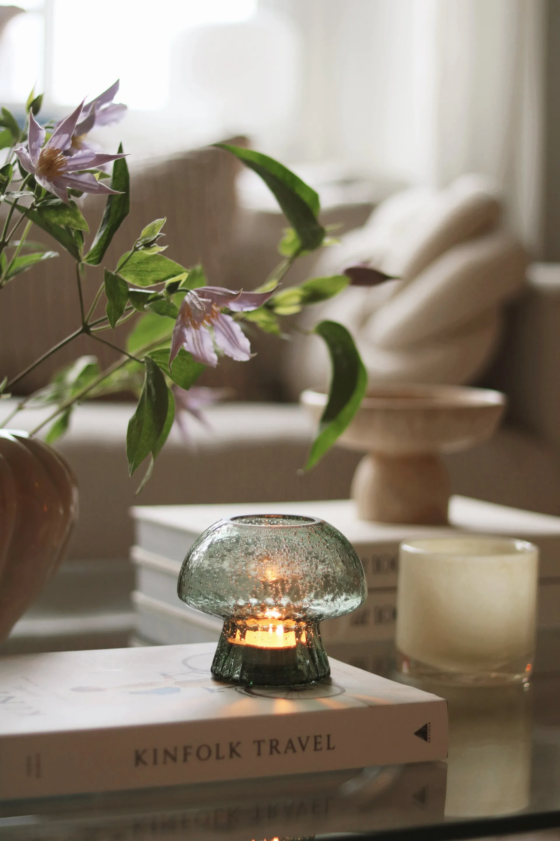 Fungo 12 烛台 特别版本, 绿色 Globen Lighting