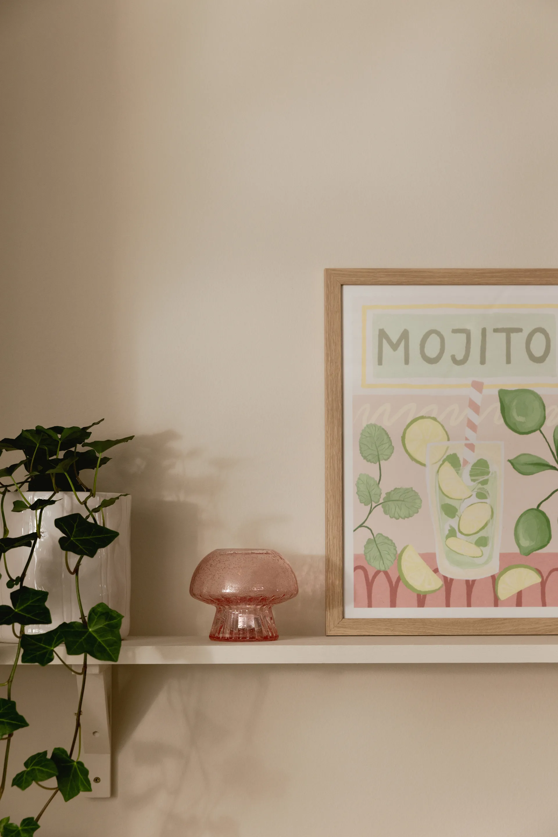 Fungo 12 烛台 特别版本, 粉色 Globen Lighting