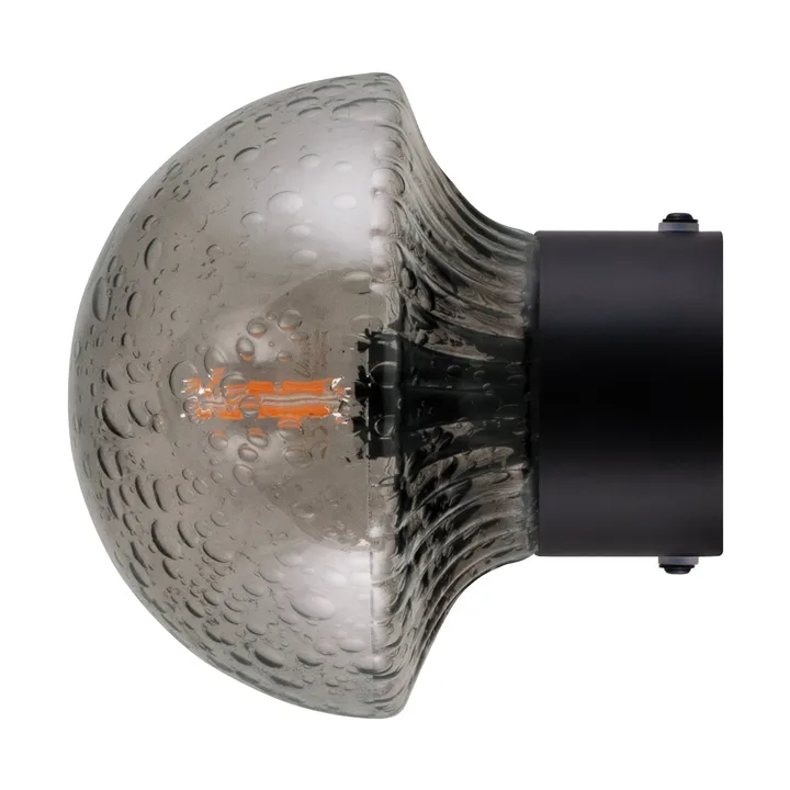 Fungo吸顶灯 Ø16cm - 烟灰色-黑色 - Globen Lighting