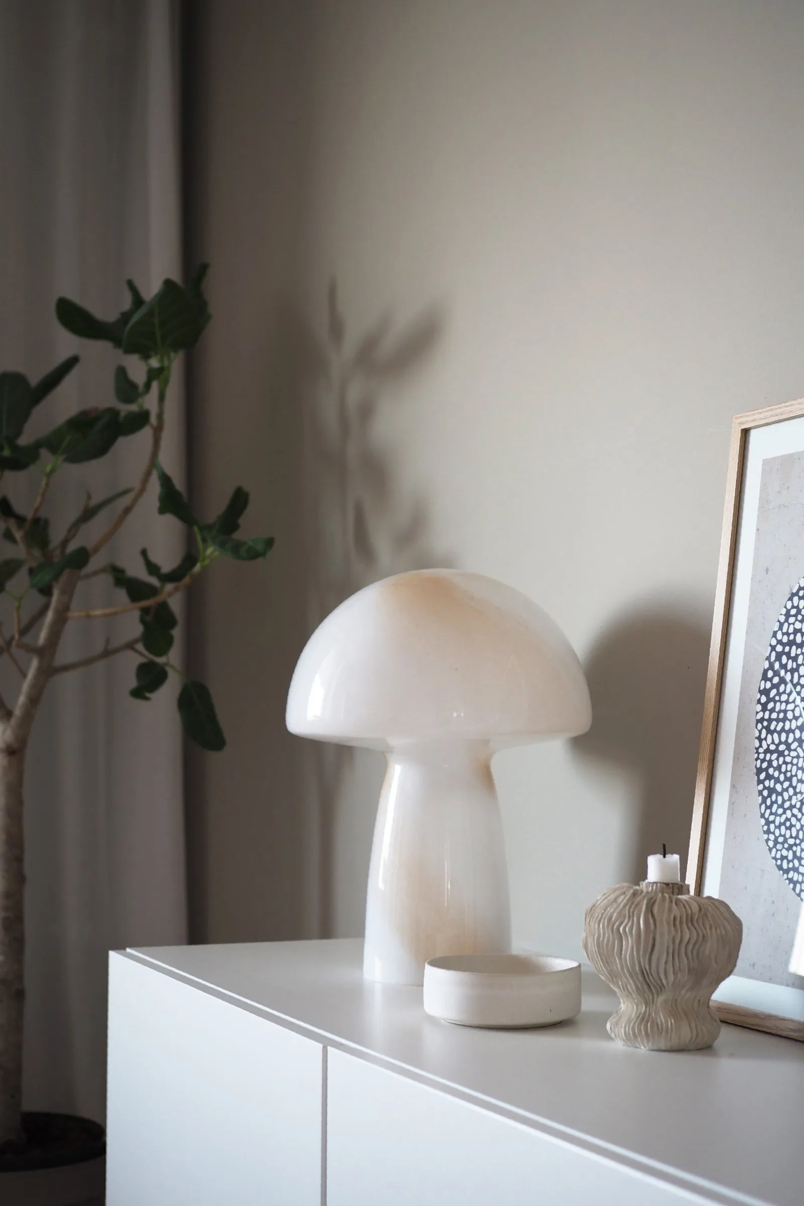 Fungo 台灯 beige, 42 cm Globen Lighting