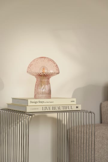 Fungo 台灯 特别版本 Pink - Ø16 cm, H:20 cm - Globen Lighting