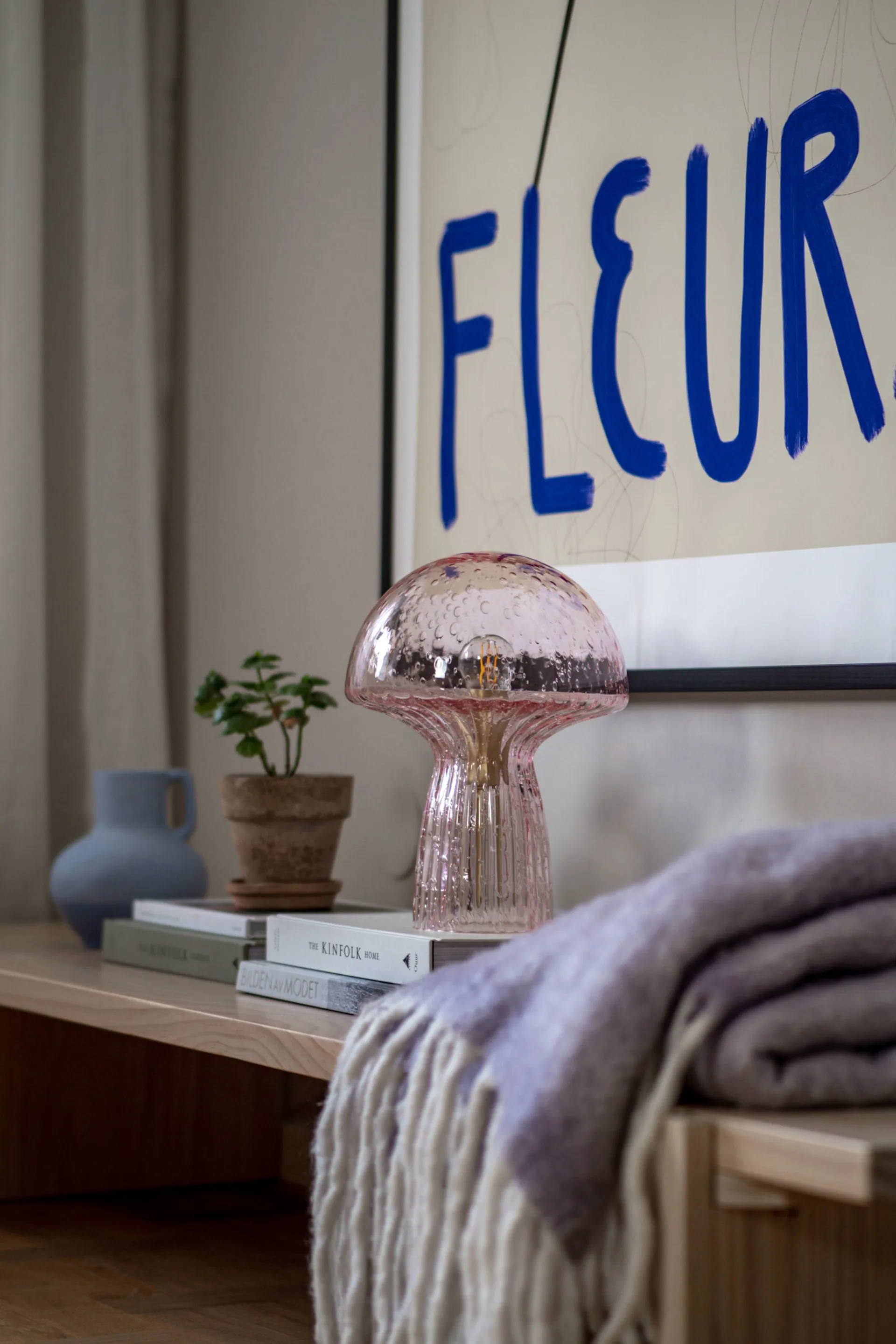 Fungo 台灯 特别版本 Pink, 30 cm Globen Lighting