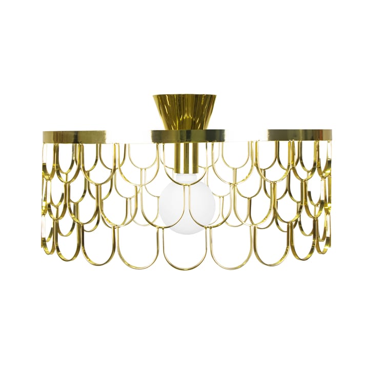 Gatsby ceiling light, brass Globen Lighting