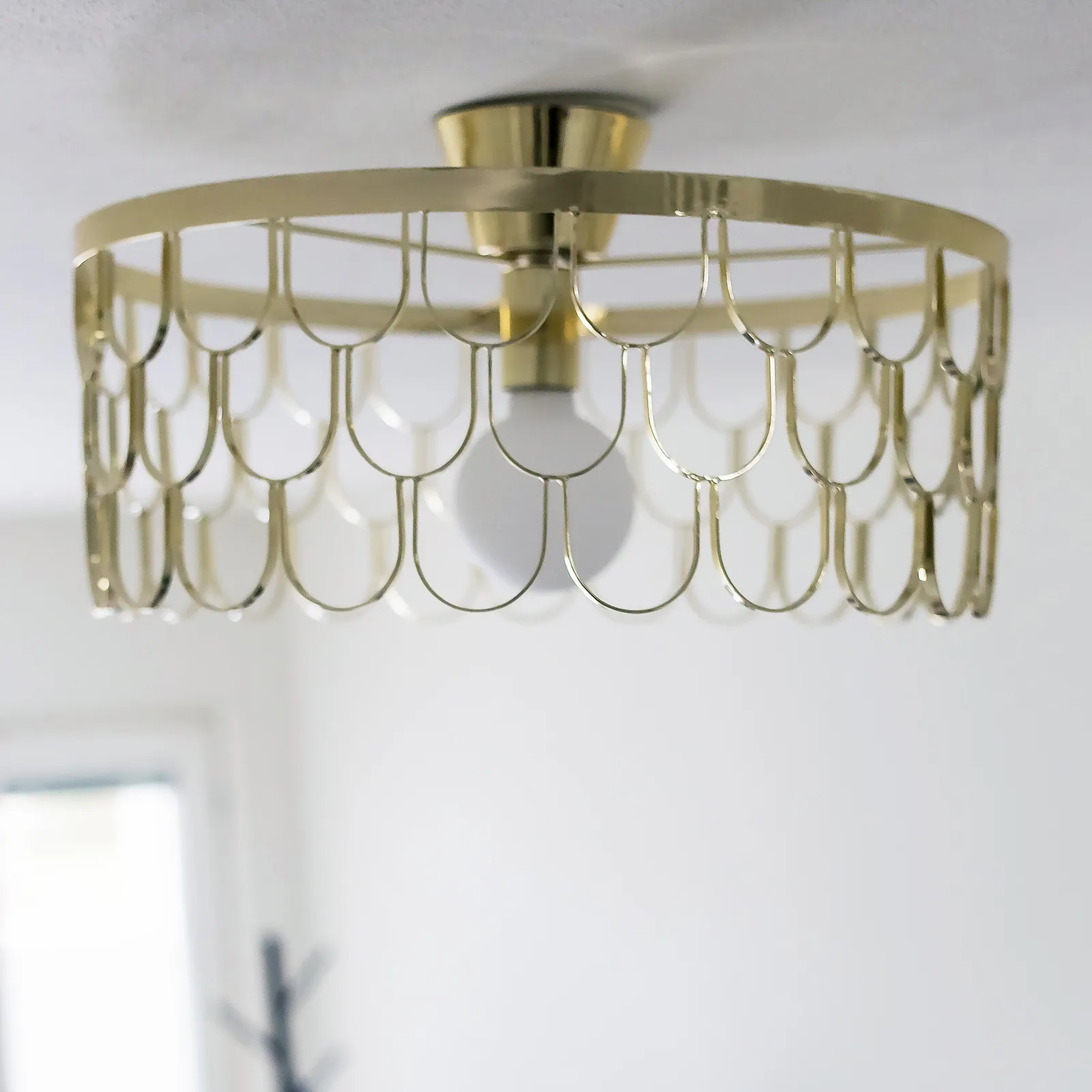 Gatsby ceiling light, brass Globen Lighting