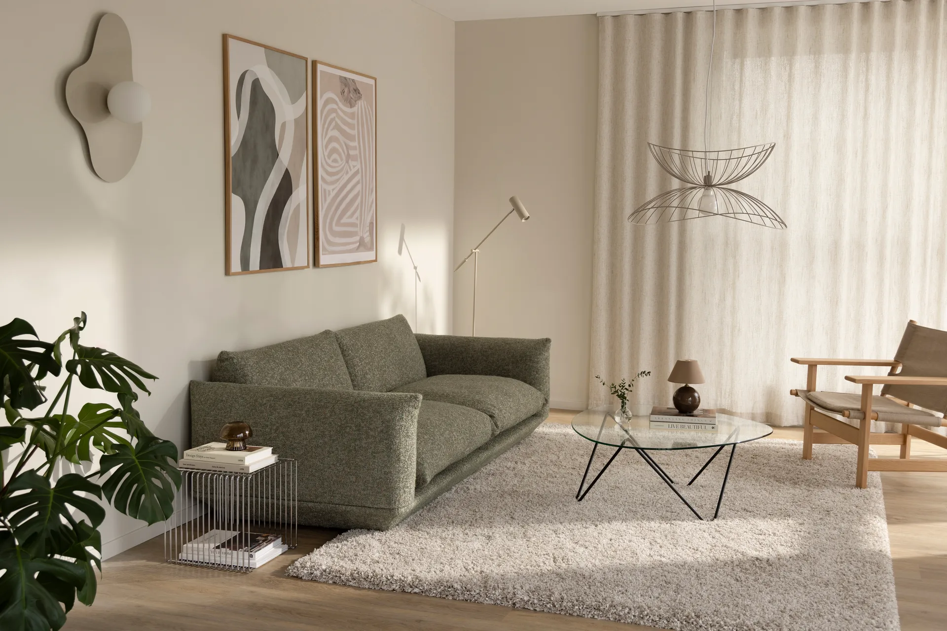 Iris 16 鸢尾系列 便携台灯, 摩卡色 Globen Lighting