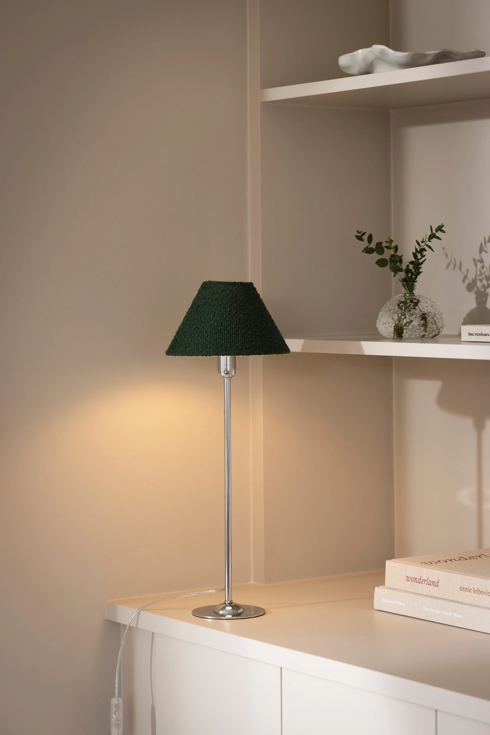 Iris 20 鸢尾系列 灯罩, Bouclé 苔藓绿 Globen Lighting