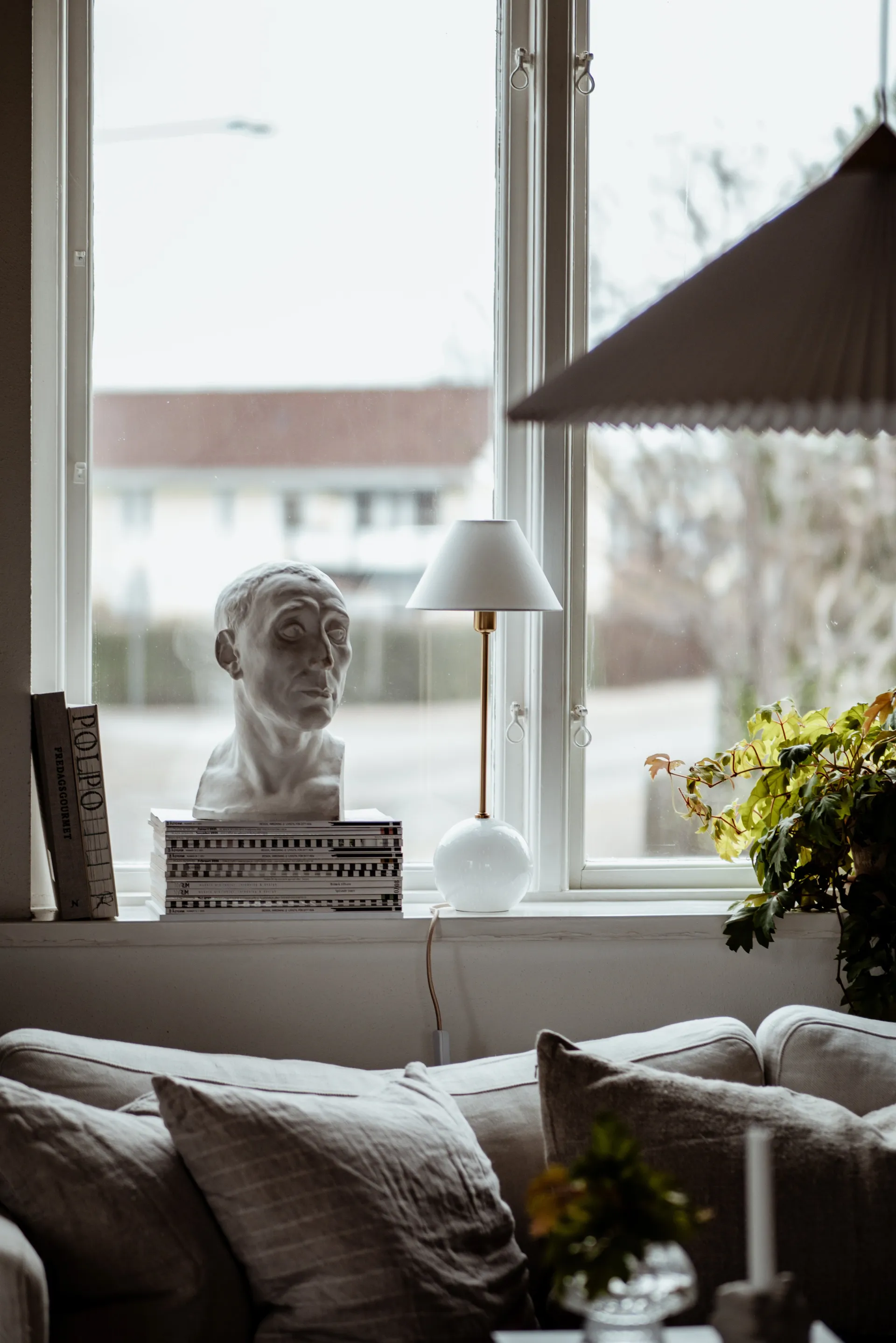 Iris 20 台灯, 白色 Globen Lighting