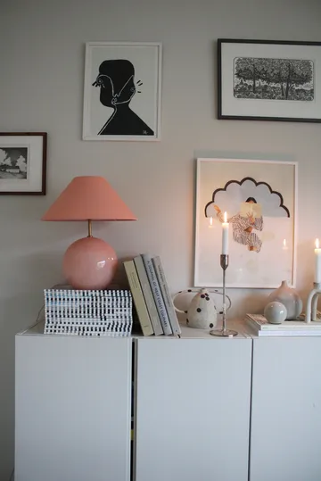 Iris 35 台灯 39 cm - 腮红粉 - Globen Lighting