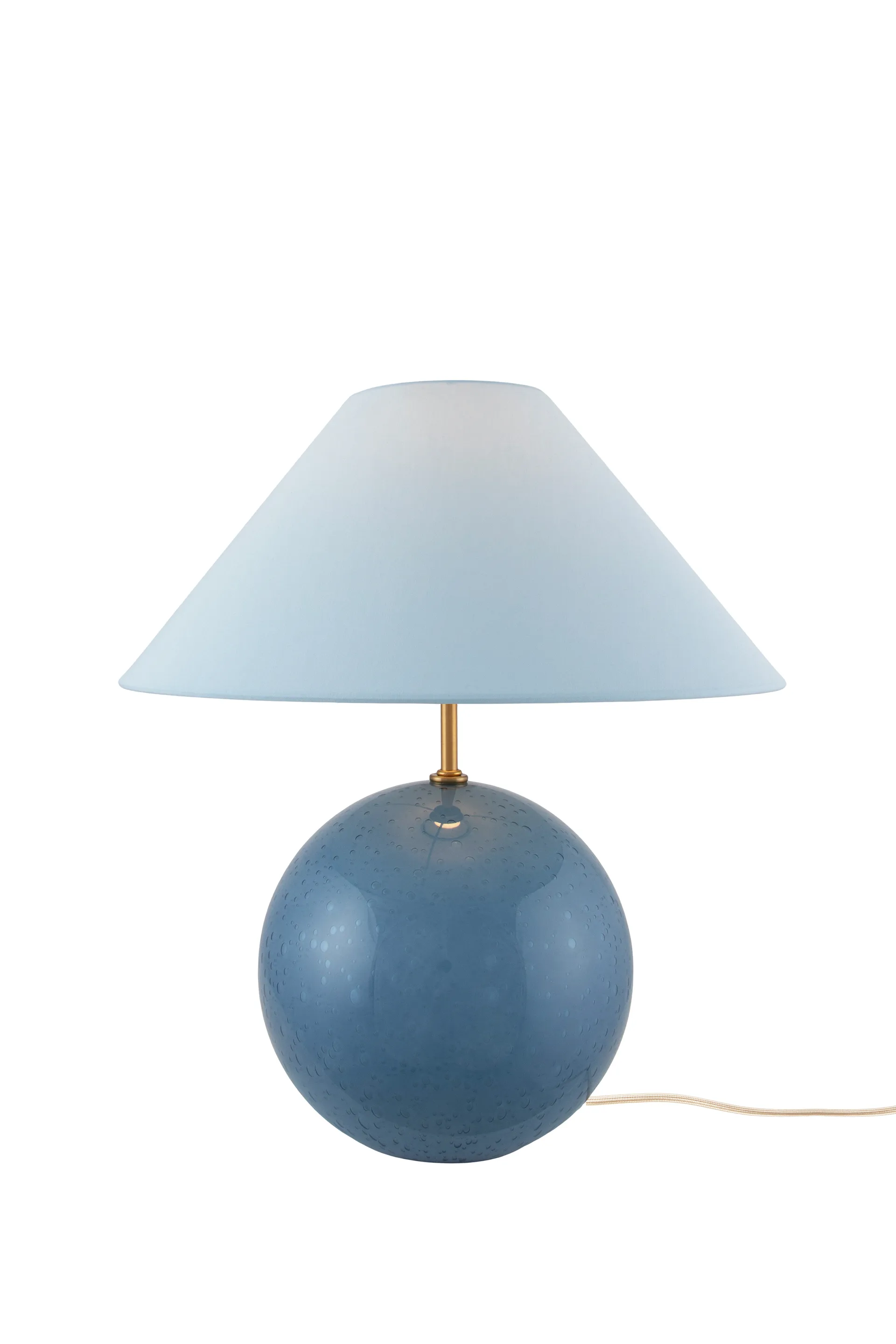 Iris 鸢尾系列 35 台灯 39cm, 鸽蓝色 Globen Lighting