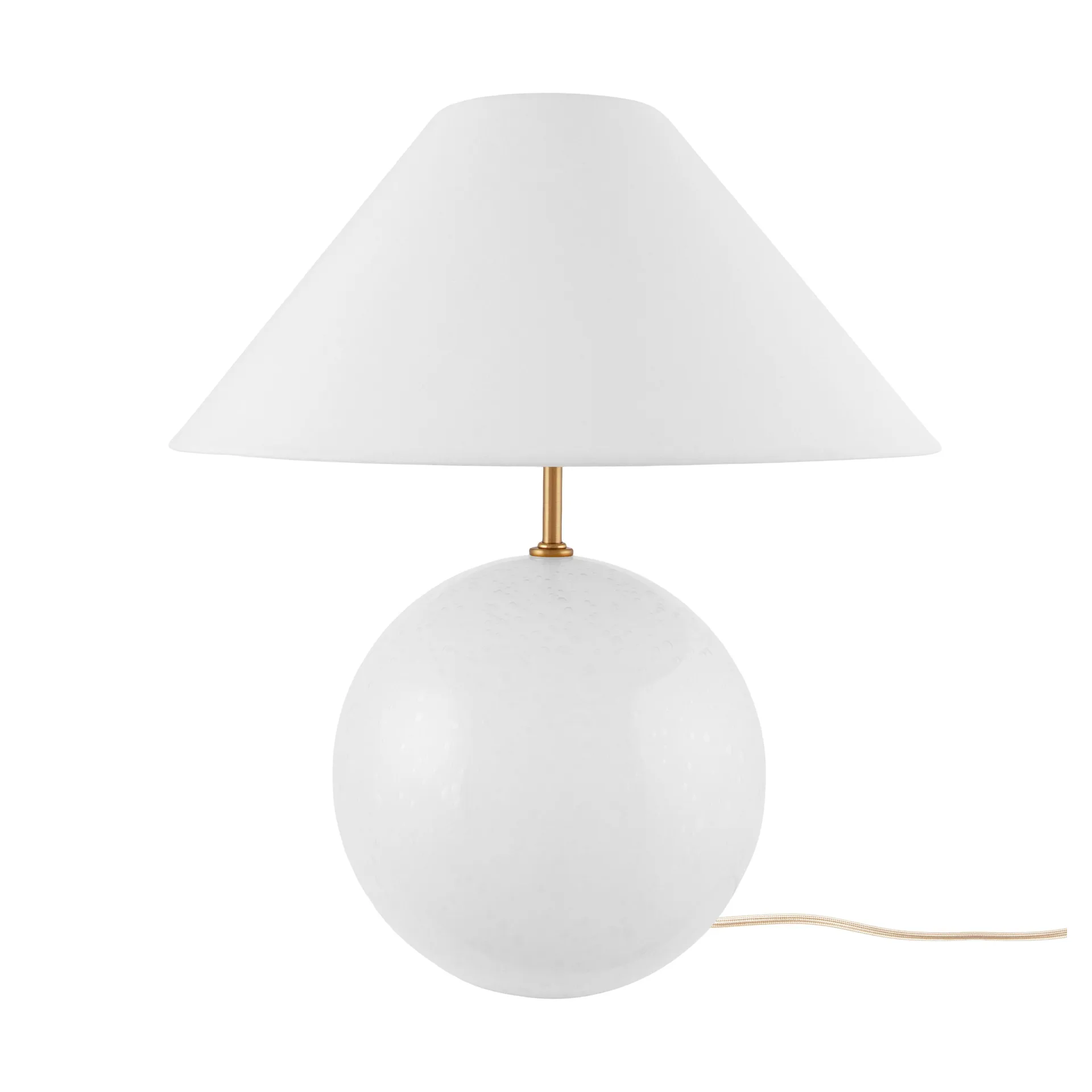 Iris 鸢尾系列 35 台灯 39cm, 白色 Globen Lighting