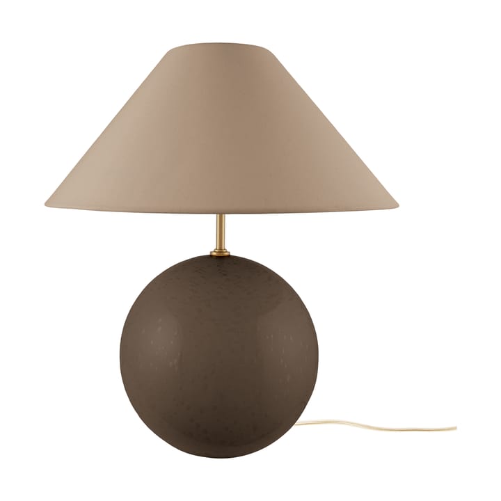Iris 35 鸢尾系列 玻璃布艺台灯  - Mocha - Globen Lighting