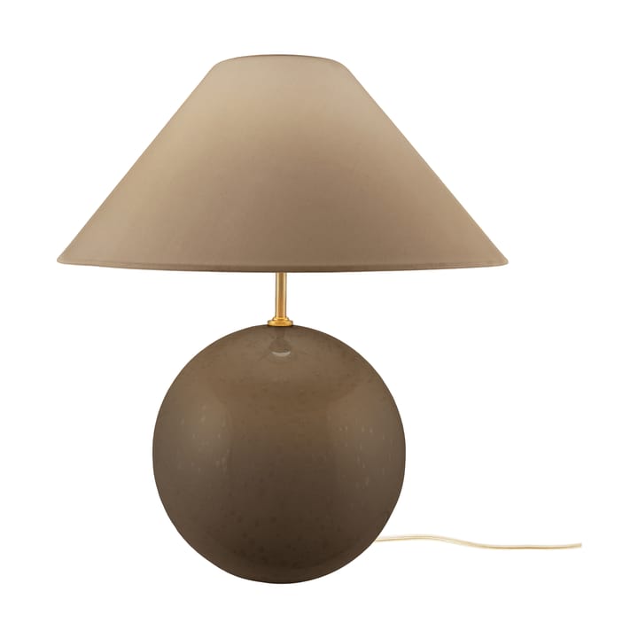 Iris 35 鸢尾系列 玻璃布艺台灯 , Mocha Globen Lighting