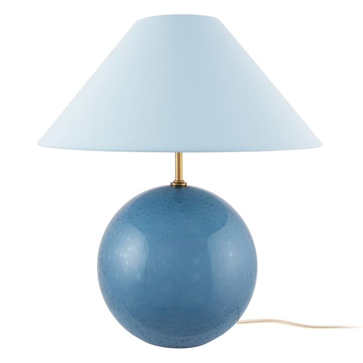 Iris 35 鸢尾系列 玻璃布艺台灯  - 鸽蓝色 - Globen Lighting