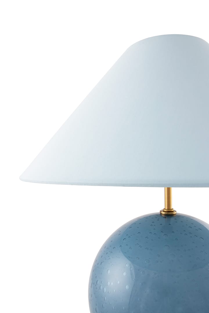 Iris 35 鸢尾系列 玻璃布艺台灯 , 鸽蓝色 Globen Lighting