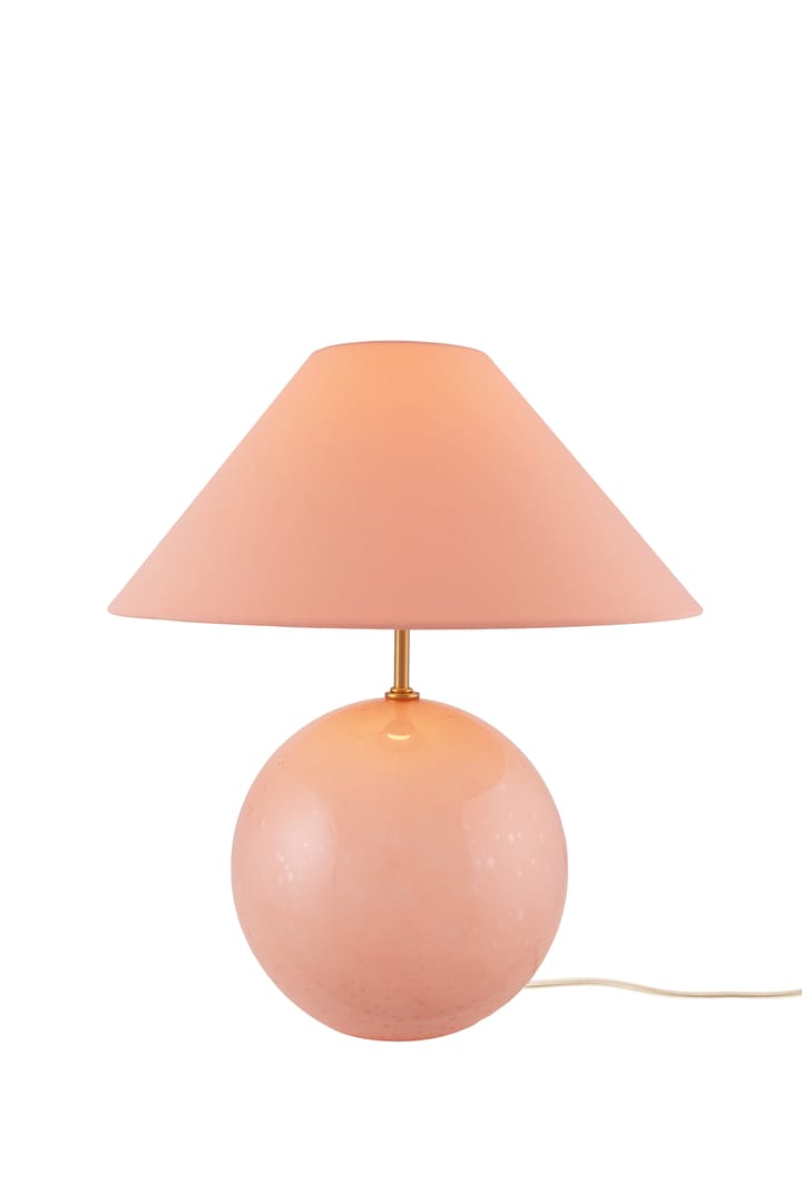 Iris 35 鸢尾系列 玻璃布艺台灯 , 腮红粉 Globen Lighting