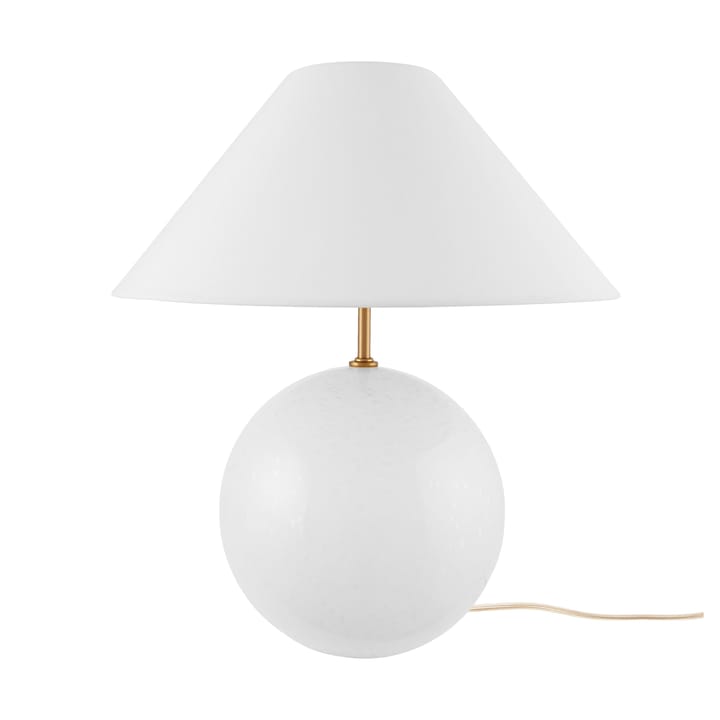 Iris 35 鸢尾系列 玻璃布艺台灯  - 白色 - Globen Lighting