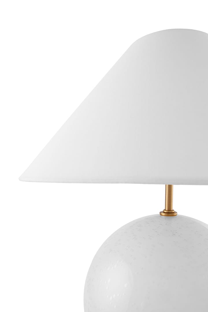 Iris 35 鸢尾系列 玻璃布艺台灯 , 白色 Globen Lighting