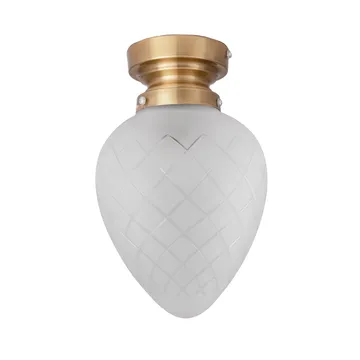 Juni IP44吸顶灯 - 磨砂款白色 - Globen Lighting