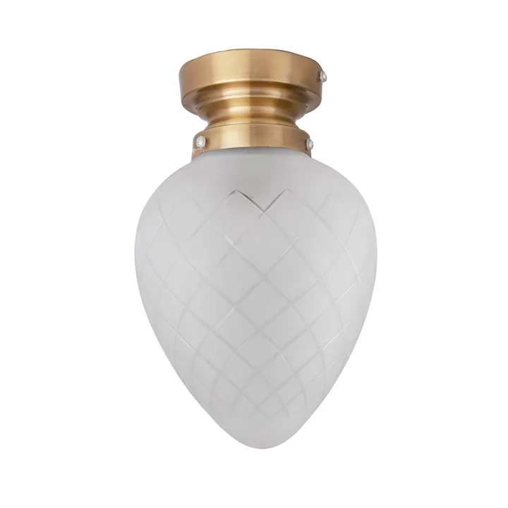 Juni IP44吸顶灯 - 磨砂款白色 - Globen Lighting
