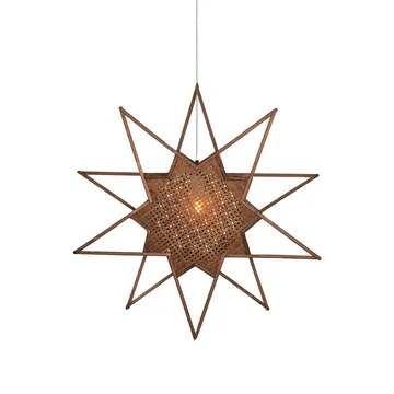 Karin advent star Ø70 cm - Brown - Globen Lighting