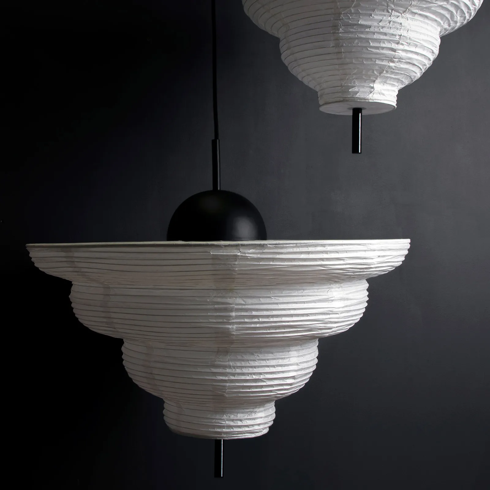 Kyoto 吊灯 Ø60cm, 白色 Globen Lighting